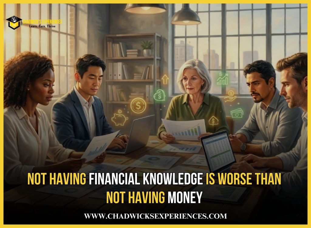Is a lack of money your problem, or is it a lack of knowledge? Discover why financial literacy is the true key to wealth and how to start building it today.