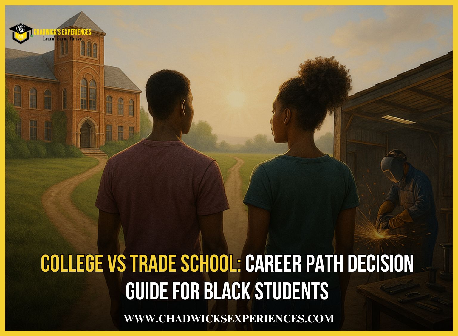 College vs Trade School Career Path Decision Guide for Black Students