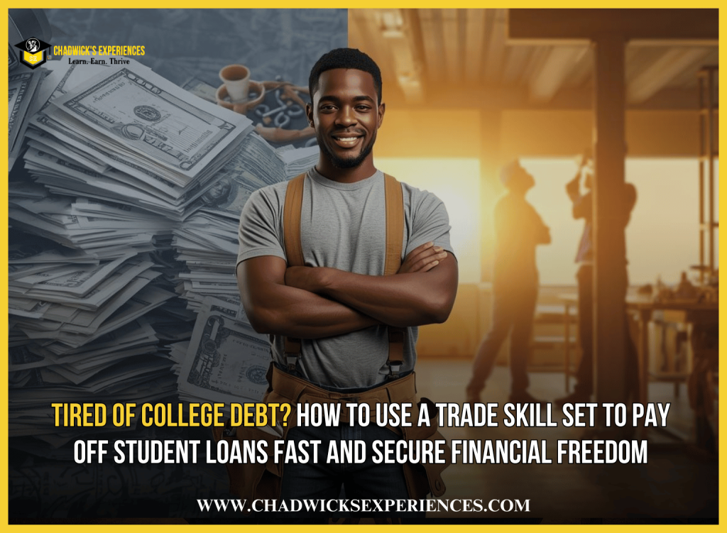 Tired of College Debt? How to Use a Trade Skill Set to Pay Off Student Loans Fast and Secure Financial Freedom