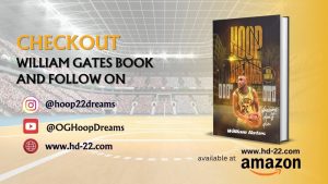 “Cover of Hoop Dreams: 5th Quarter Dreams Never Die – William Gates inspiring book about perseverance.”
