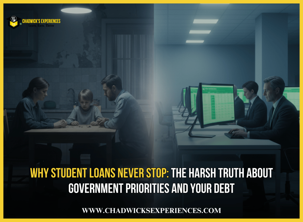 Learn the harsh reality: if the government cuts SNAP benefits during a shutdown, why would they ever stop collecting your student loan payments? We analyze the student loan crisis and system priorities.