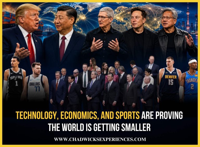 Trump's China Trip, Global NBA Stars & AI Is the World Economy Getting Smaller