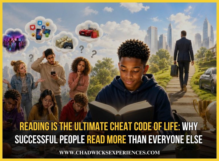 Reading Is the Ultimate Cheat Code of Life: Why Successful People Read More Than Everyone Else